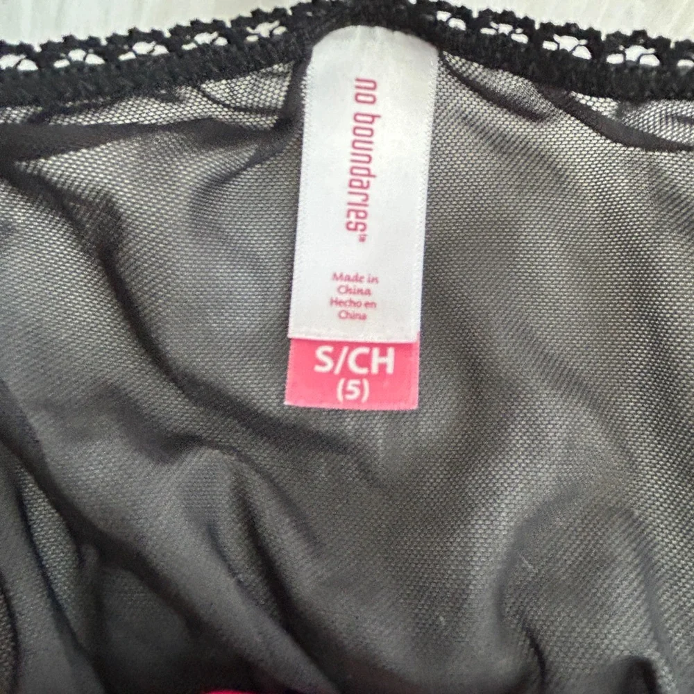 🔥Santa Baby' Panties‎ Sheer Back by No Boundaries